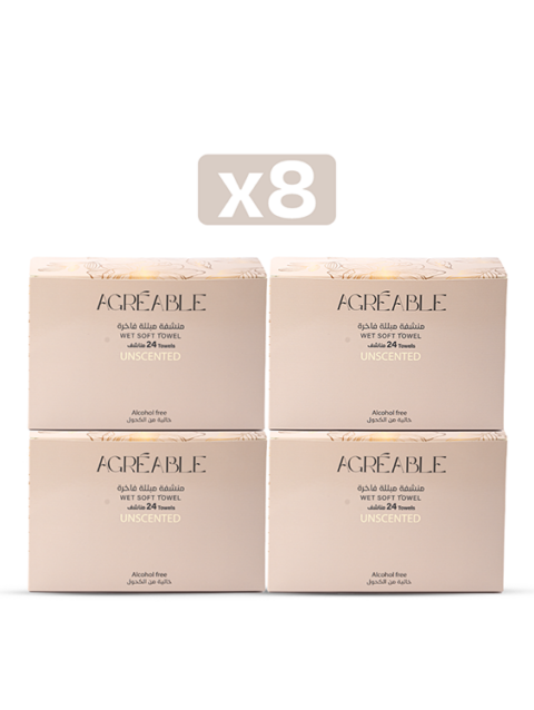 Unscented Wet Towels - 196 towels